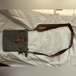 Coach Vintage Crossbody Wool Paid Bag